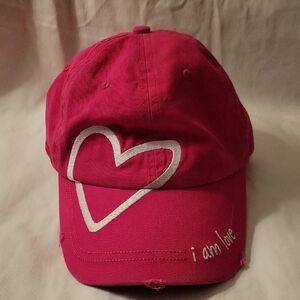 Peace Love World Baseball Hat. Unisex.